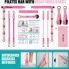 Pilates Bar Kit with Resistance Bands, Pilates Workout Equip...
