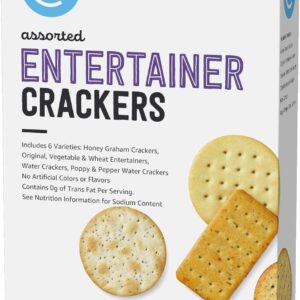 Amazon Brand - Happy Belly Entertainment Crackers, Assorted ...