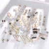 zgiraloca Charms for Socks Shoes,60pcs Bling Brooches and Sa...