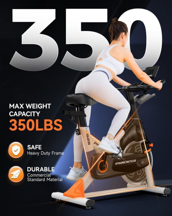 pooboo Exercise Bike, Adjustable Magnetic/Brake Pad Resistan...