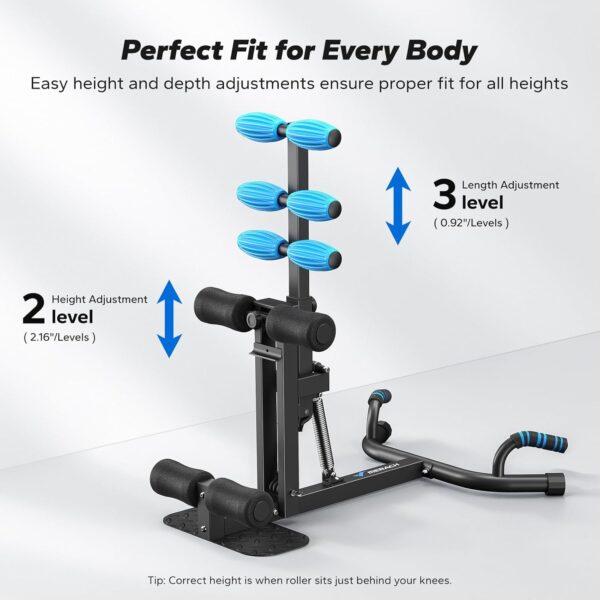 MERACH Deep Squat Machine for Women, Adjustable Glutes Train...