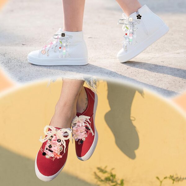 MJOGGOTT 34 Pcs Shoe Charms for Sneakers, Junk Socks Charms,...