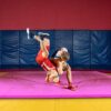 BalanceFrom Folding Gymnastics Mat, Thick Home Gym Floor Tum...