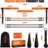 Pilates Bar Kit with Resistance Bands, Pilates Equipment, Mu...