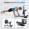 MERACH Deep Squat Machine for Women, Adjustable Glutes Train...