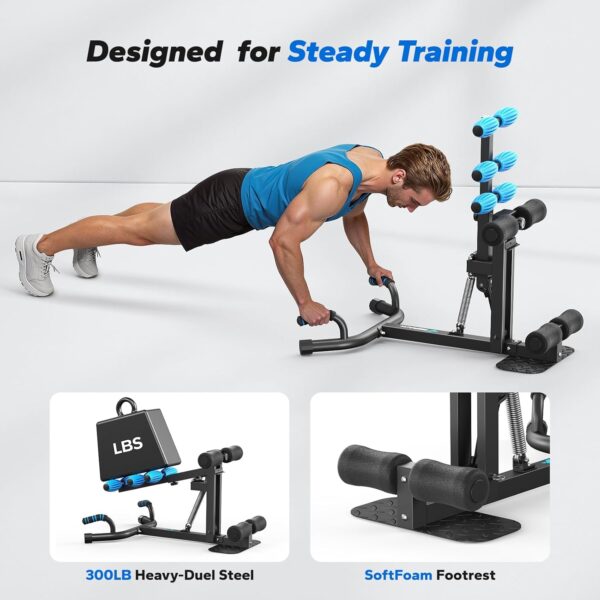 MERACH Deep Squat Machine for Women, Adjustable Glutes Train...