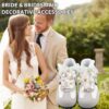 36Pcs Shoe Charms for Sneakers Bow Shoe Lace Charms Junk Soc...