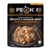 Peak Refuel Biscuits & Sausage Gravy | Freeze Dried Backpack...