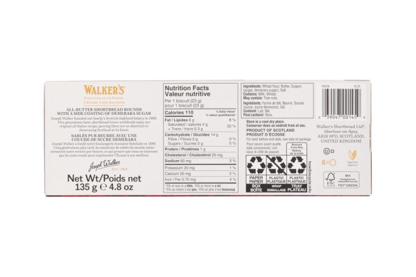 Walker's Shortbread Highlanders, All-Butter Shortbread Cooki...