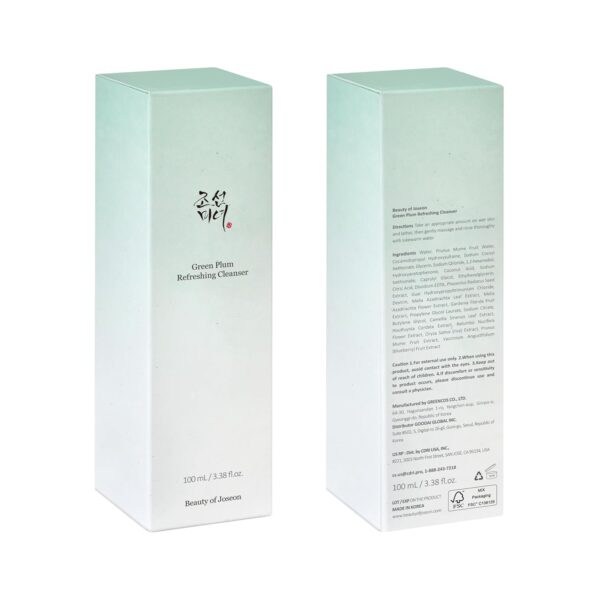 Beauty of Joseon Green Plum Refreshing Cleanser Gel Type Dee...