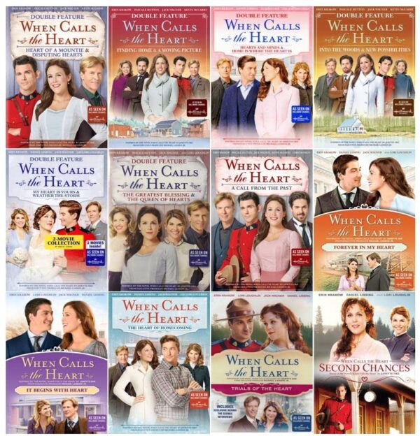 When Calls the Heart Ultimate 18-Movie DVD Collection Hallma...