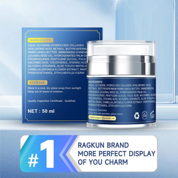 Retinol Cream for Face, Collagen Neck Creams for Tightening ...
