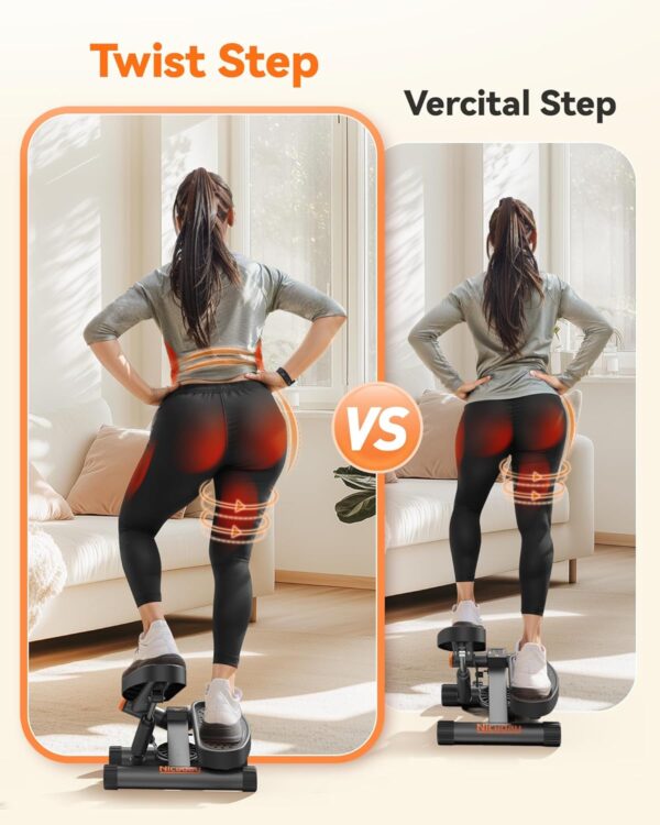 Niceday Twist Stepper for Exercise at Home, Mini Stair Stepp...