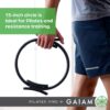Gaiam Pilates Ring Fitness Circle - Lightweight & Durable Fo...