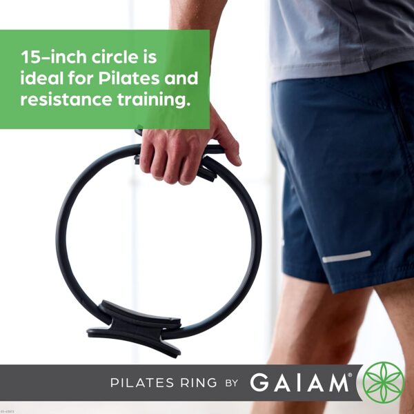 Gaiam Pilates Ring Fitness Circle - Lightweight & Durable Fo...