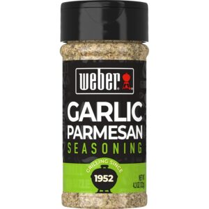 Weber Garlic Parmesan Seasoning, 4.3 oz