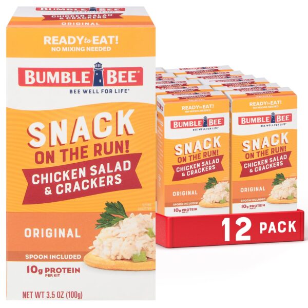 Bumble Bee Snack on the Run Chicken Salad with Crackers Kit,...