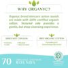 Organyc 100% Organic Cotton Rounds - Biodegradable Cotton, C...