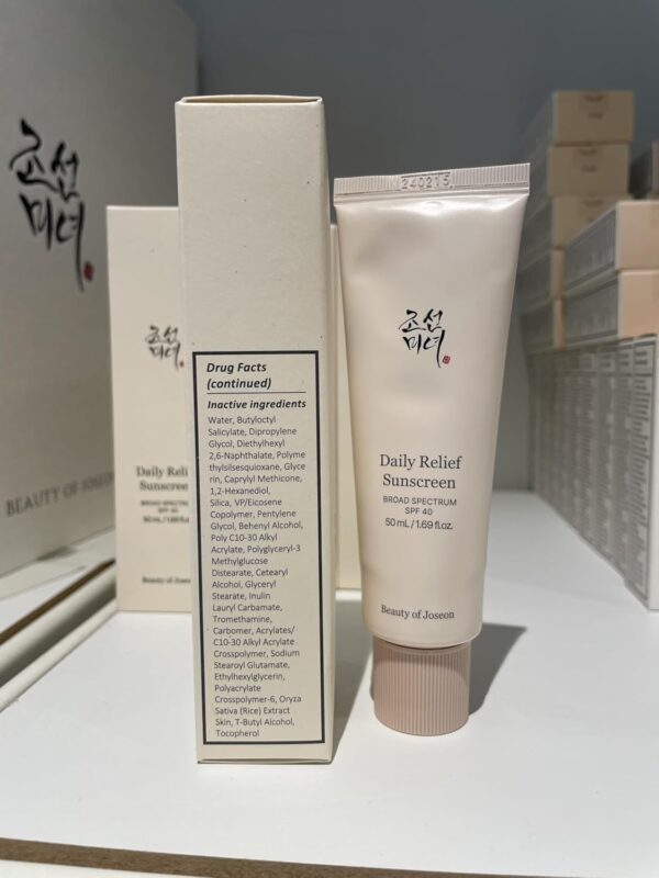 Beauty of Joseon Daily Relief Sunscreen for face Sun moistur...