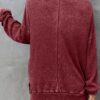 Dokotoo Womens Oversized Waffle Knit Crewneck Sweatshirts Lo...