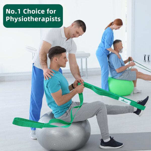 Stretching Strap Yoga Straps for Physical Therapy, 10 Loops ...