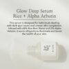 Beauty of Joseon Glow Deep Serum Rice Alpha-Arbutin for Unev...
