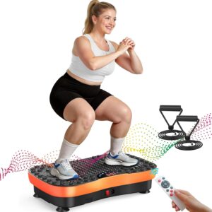 AXV Vibration Plate Exercise Machine Whole Body Workout Port...