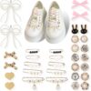 32Pcs Shoe Charms for Sneakers, Shoe Lace Charms Jewelry for...