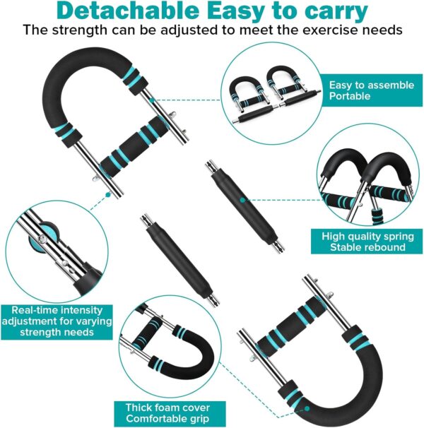 Twister Arm Exerciser 60-110lb Home Fitness Equipment Men's ...
