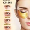 24k Gold Under Eye Patches (50 Pairs), eye mask, Collagen Sk...