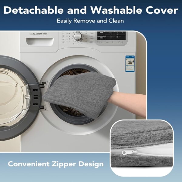 Chair Cushions for Dining Chairs, Non Slip Chair Pads with T...