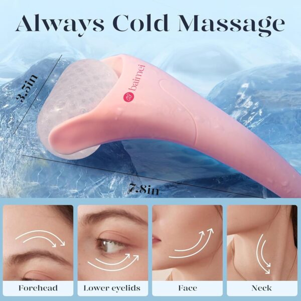 BAIMEI IcyMe Ice Roller for Face and Gua Sha Facial Tool Set...