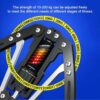 EAST MOUNT Twister Arm Exerciser - Adjustable 22-440lbs Hydr...
