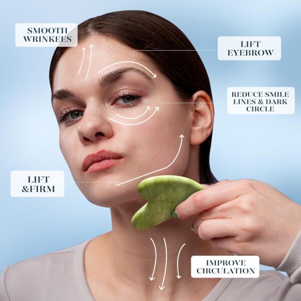 BAIMEI IcyMe Ice Roller for Face and Gua Sha Facial Tool Set...