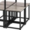 Yaheetech Dining Table Set for 4 Industrial Kitchen Table wi...