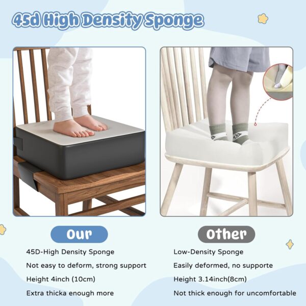 Booster Seat for Kitchen Chair, Toddler Booster Seat for Din...