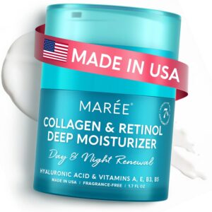 MAREE Face Moisturizer Retinol Cream for Face - Wrinkle Crea...