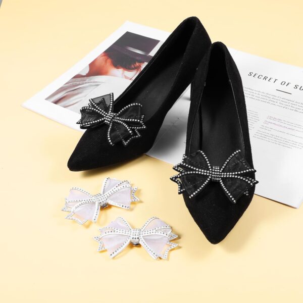 2 Pair of Shoe Clips Shoes Shoe Clips for Women's Dress Shoe...