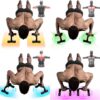 READAEER Push Up Bars Gym Exercise Equipment Fitness 1 Pair ...