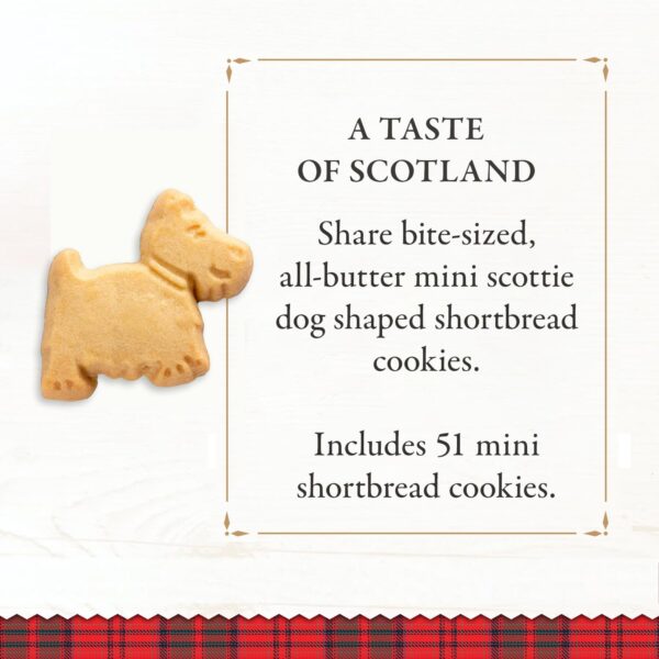 Walker’s All-Butter Mini Scottie Dog Shaped Shortbread - 51-...