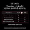LG 55-Inch Class OLED B4 Series Smart TV 4K Processor Flat S...