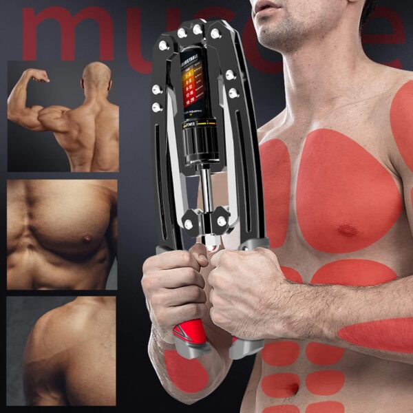 EAST MOUNT Twister Arm Exerciser - Adjustable 22-440lbs Hydr...