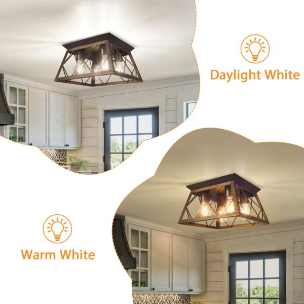 FadimiKoo Flush Mount Ceiling Light Fixtures for Kitchen Hal...