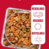 Fisher Snack Tex Mex Bulk Trail Mix, 30 oz (Pack of 1); Hot ...