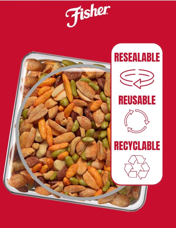 Fisher Snack Tex Mex Bulk Trail Mix, 30 oz (Pack of 1); Hot ...