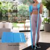 5 Pcs Professional Resistance Bands. Latex-Free, Elastic Ban...