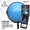 Bosu Balance Ball Exercise Trainer, Home Gym Equipment w/ Gu...