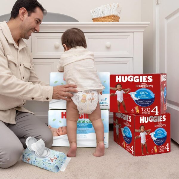 Huggies Natural Care Cucumber, Aloe and Vitamin E Baby Wipes...