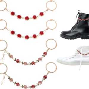 Bling Shoe Charms Shoe Chain Metal Shoelaces Accessories Dec...