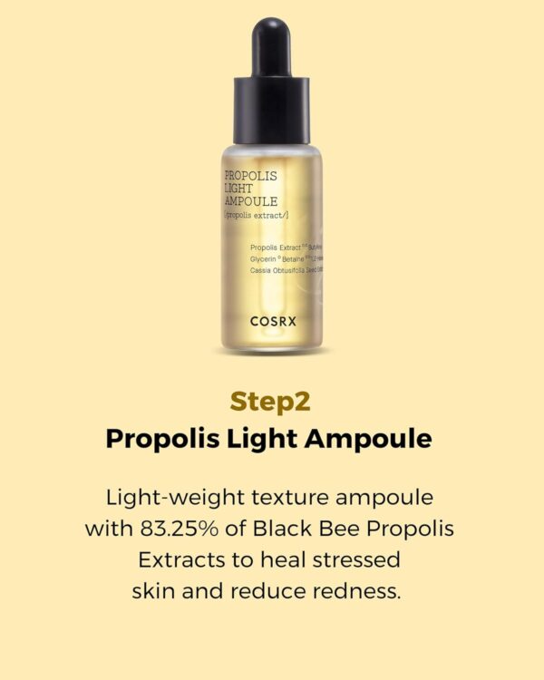 COSRX Honey Glow Kit, Korean Skin Care Set with Propolis Fac...
